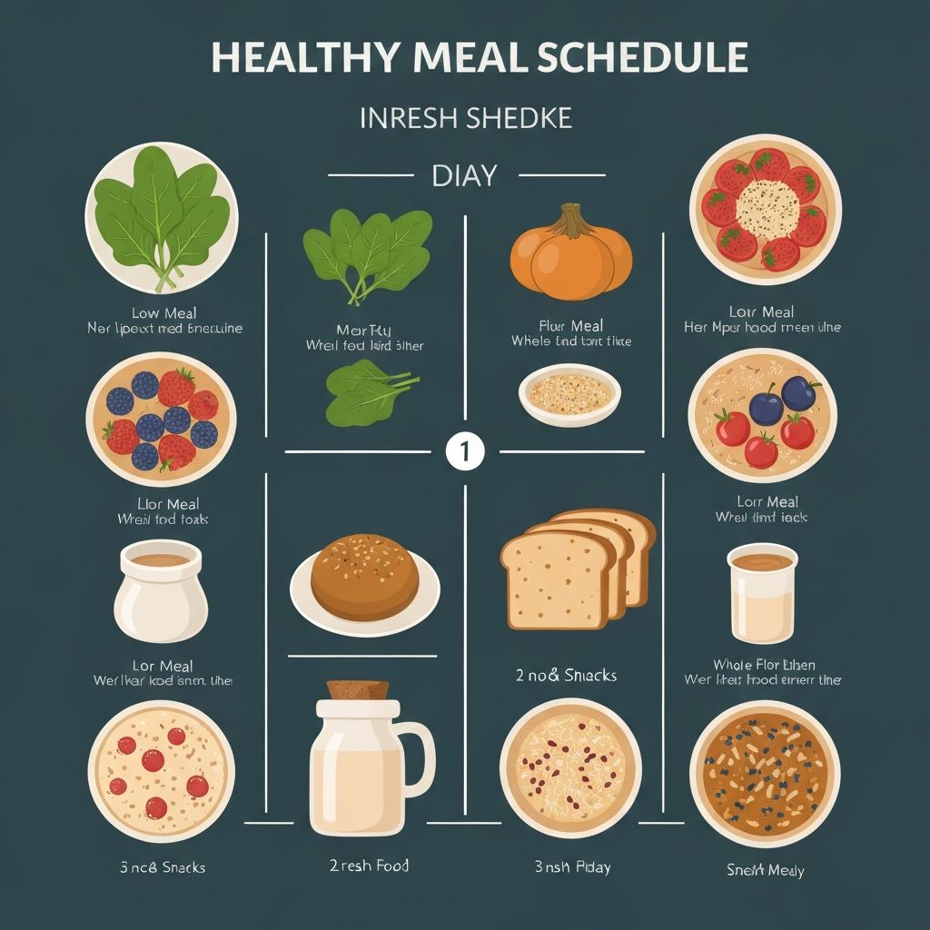 Structure in daily eating routine